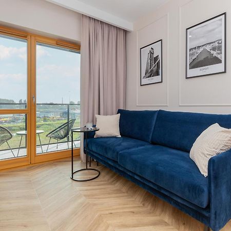 Sienna Grobla Apartment With View Of The Motlawa Terrace & Sauna, Gym By Noclegi Renters Gdańsk Exteriör bild