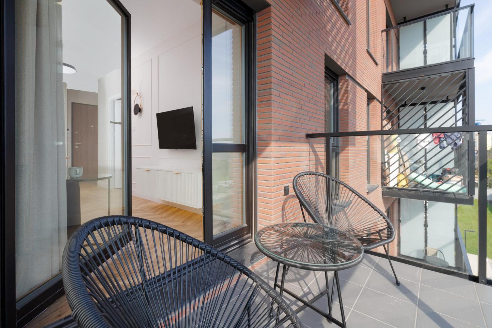 Sienna Grobla Apartment With View Of The Motlawa Terrace & Sauna, Gym By Noclegi Renters Gdańsk Exteriör bild