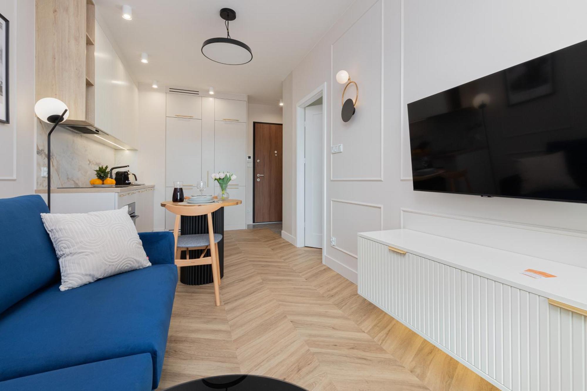 Sienna Grobla Apartment With View Of The Motlawa Terrace & Sauna, Gym By Noclegi Renters Gdańsk Exteriör bild