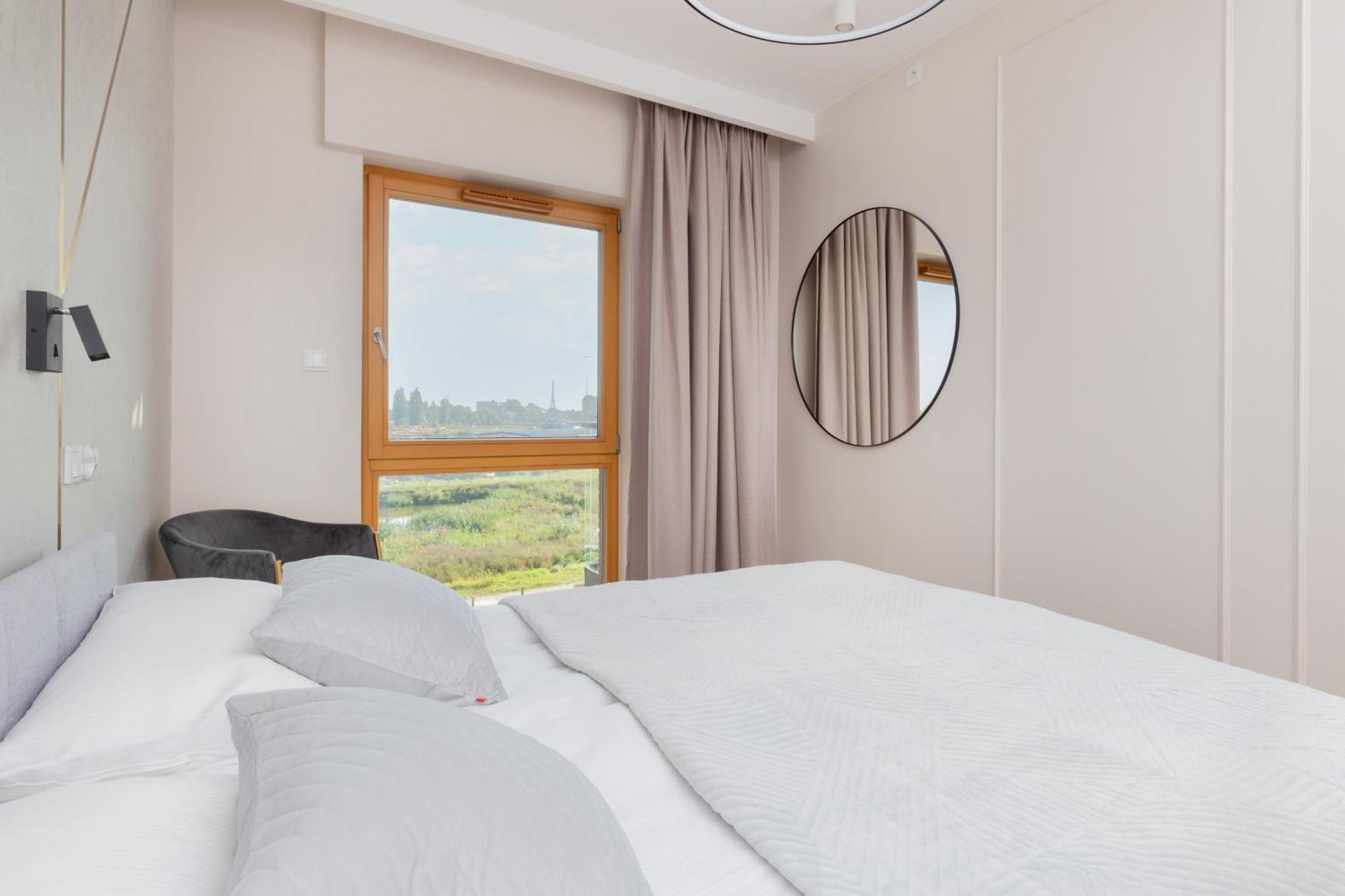 Sienna Grobla Apartment With View Of The Motlawa Terrace & Sauna, Gym By Noclegi Renters Gdańsk Exteriör bild