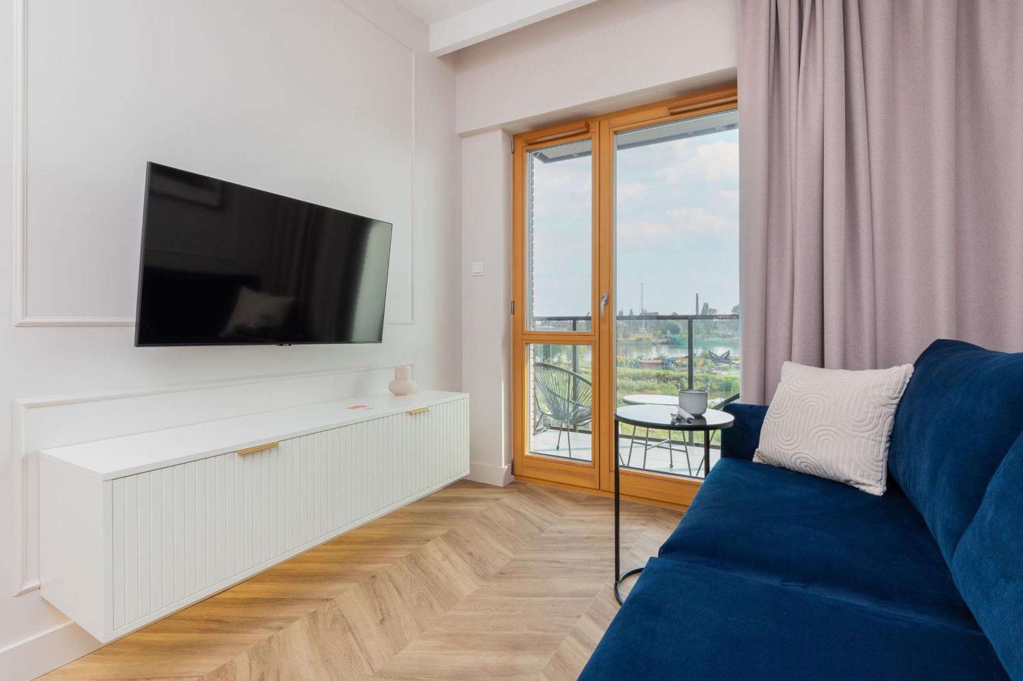 Sienna Grobla Apartment With View Of The Motlawa Terrace & Sauna, Gym By Noclegi Renters Gdańsk Exteriör bild