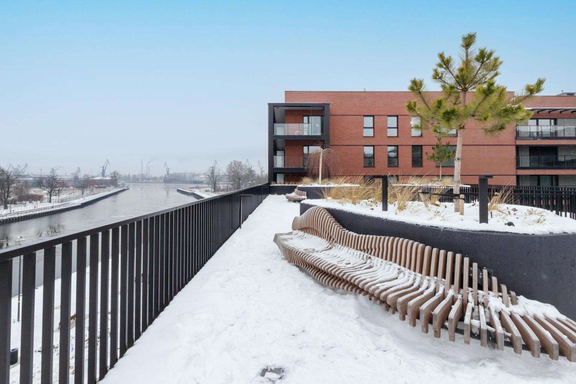 Sienna Grobla Apartment With View Of The Motlawa Terrace & Sauna, Gym By Noclegi Renters Gdańsk Exteriör bild