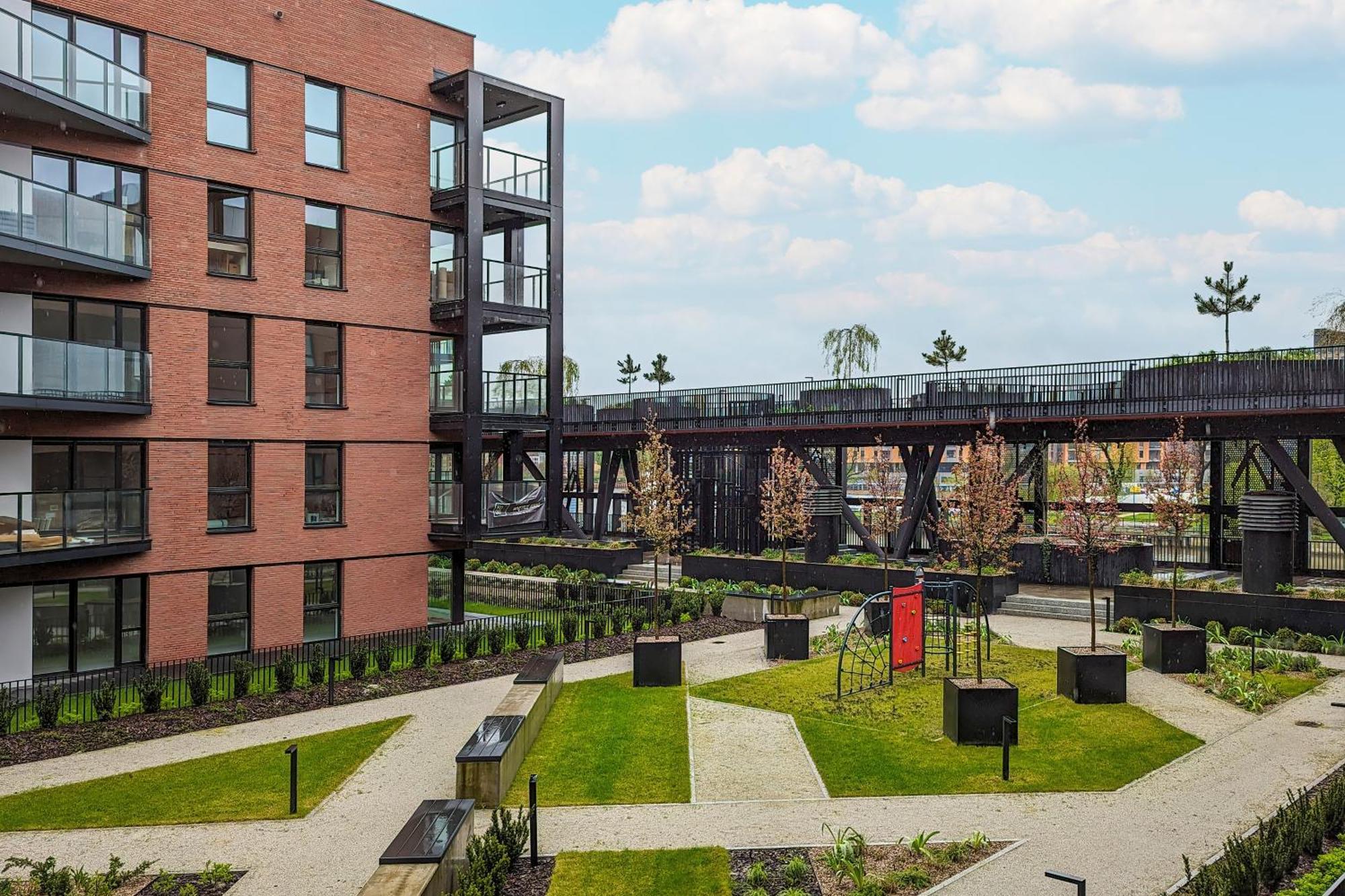 Sienna Grobla Apartment With View Of The Motlawa Terrace & Sauna, Gym By Noclegi Renters Gdańsk Exteriör bild